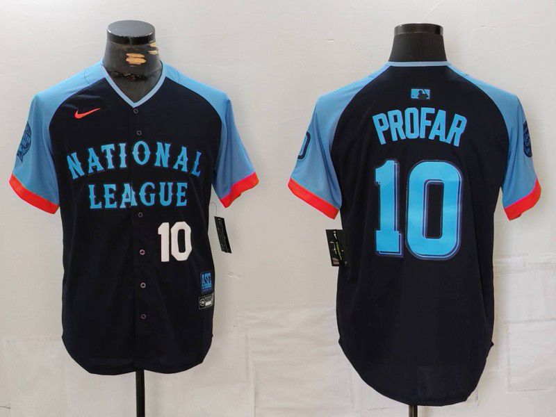 Men San Diego Padres #10 Profar Blue All star 2024 Nike MLB Jersey style 4->san diego padres->MLB Jersey